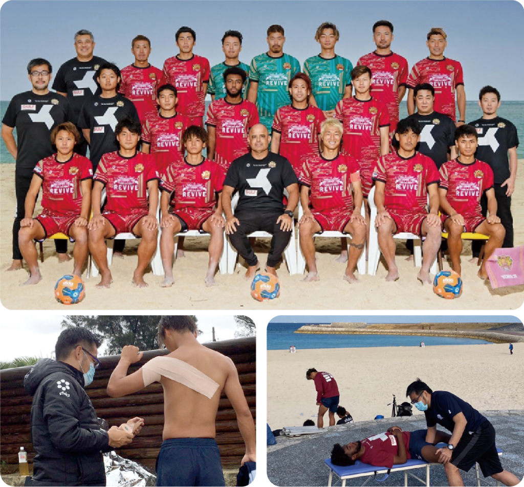 FC琉球ビーチサッカーチームをサポート
