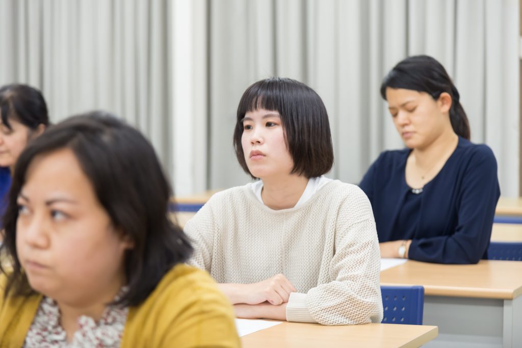 琉リハ　社会福祉学科学生　の写真